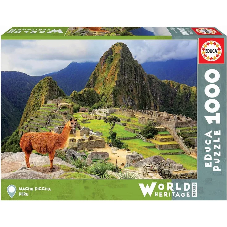 Educa Borras - Machu Picchu Peru Puzzle, 1000 Teile (17999)