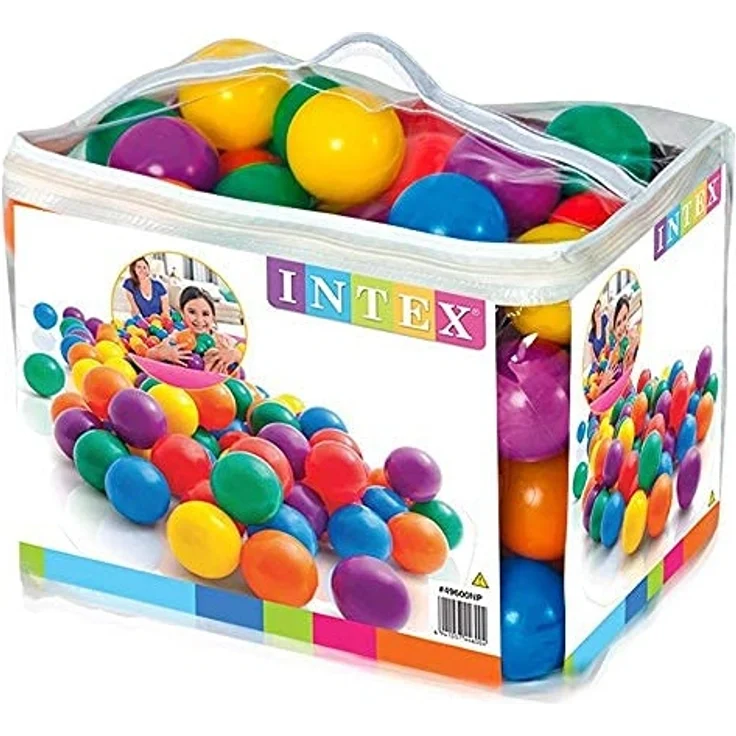 INTEX - 100 Fun Ballz, Bälle bunt – Bild 2