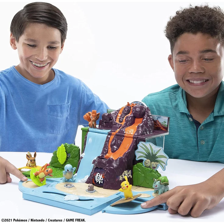 Pokémon Carry N Go Playset (Vulcano Playset) - Preisvergleich – Bild 8