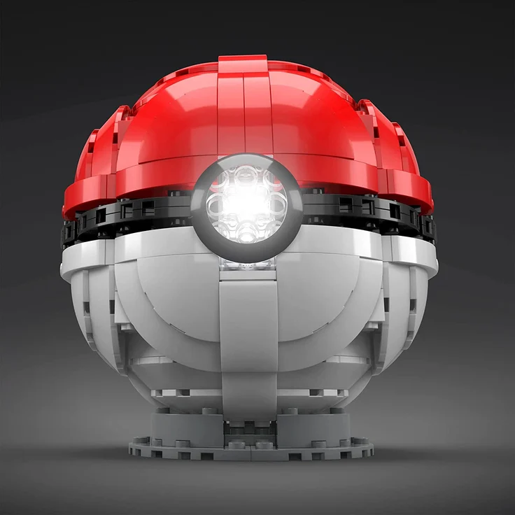 MEGA Construx HBF53 - Pokémon Jumbo Poké Ball Bauset, Bauspielzeug für Kinder, ab 8 Jahren – Bild 4