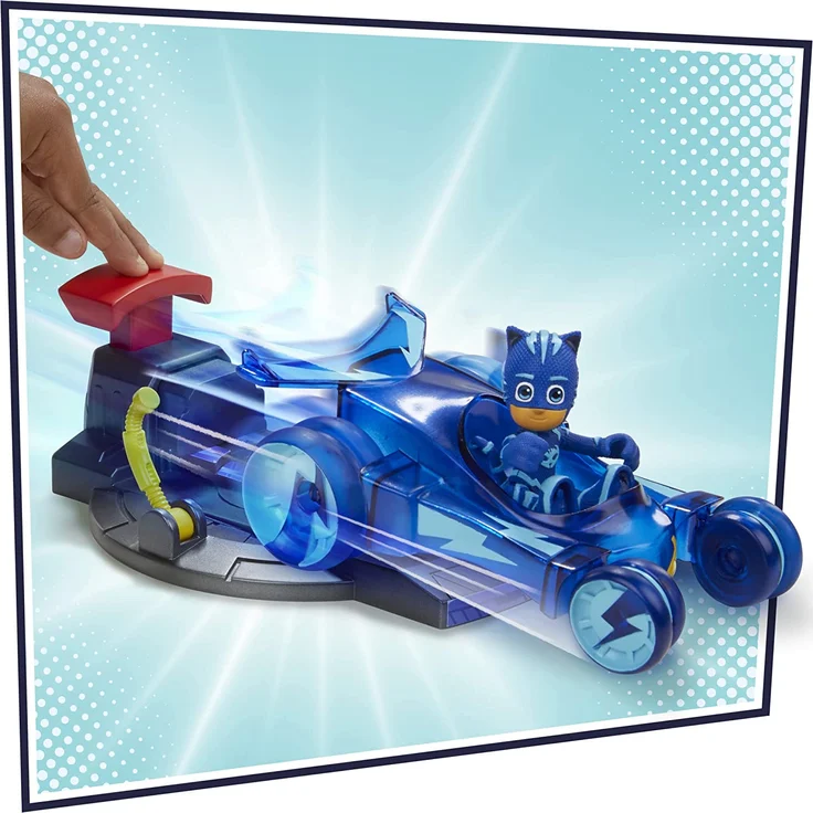 PJ Masks F2101 Deluxe Battle HQ Vorschulspielzeug, Hauptquartier Spielset mit 2 Actionfiguren und Fahrzeug für Kinder ab 3 Jahren – Bild 8