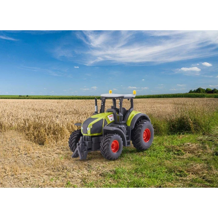 Revell Control 23488 Mini RC Traktor Claas Axion 960, 40 MHz Fernsteuerung mit Ladefunktion ferngesteuertes Auto, grün – Bild 7