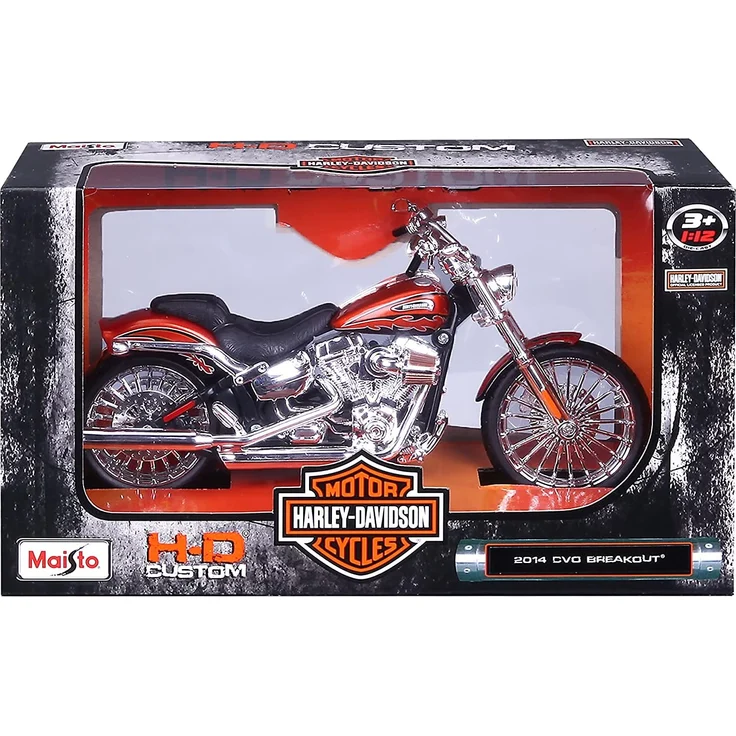 Maisto 1:12 Harley ´14 CVO Breakout orange - 532327 – Bild 5