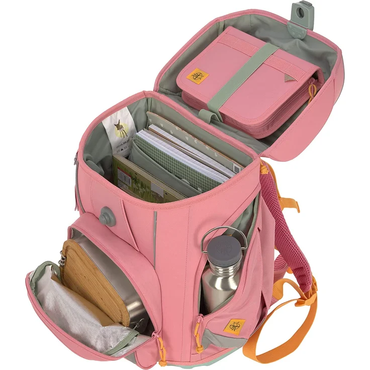 Lässig Schulranzen Set 7-teilig, Boxy Unique pink – Bild 6