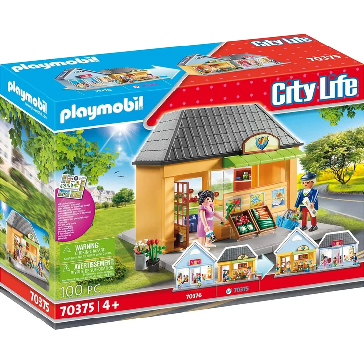 PLAYMOBIL City Life 70375 - Mein Supermarkt, ab 4 Jahren – Bild 1