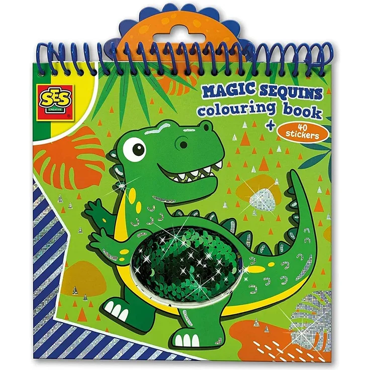 Ses Creative Malbuch Magic 20 Cm /Blau 15 Seiten