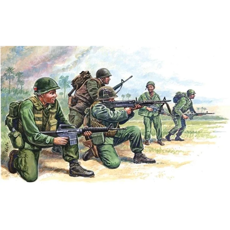 Vertriebsmarken 510006078 1:72 Vietnamkrieg - Amer. Spezialeinheit