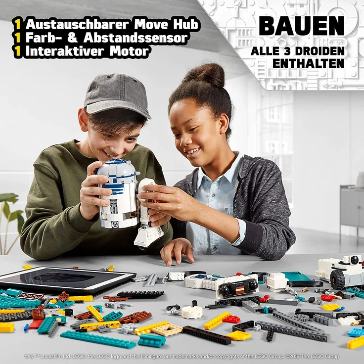 LEGO Star Wars 75253 BOOST Droide, App-gesteuerte und programmierbare Roboter, Programmierset für Kinder, Roboterspielzeug – Bild 2