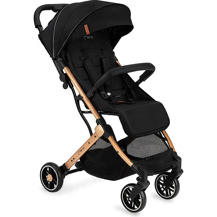 MOMI ESTELLE Kinderwagen für Kinder ab 6 Monat bis zu max. Körpergewicht von 15 kg, H105 x B51 x T75 cm, klappbar auf die Maße H65 x B51 x T21 cm, Gewicht 7,5 kg, 5-Punkt-Sicherheitsgurt – Bild 1