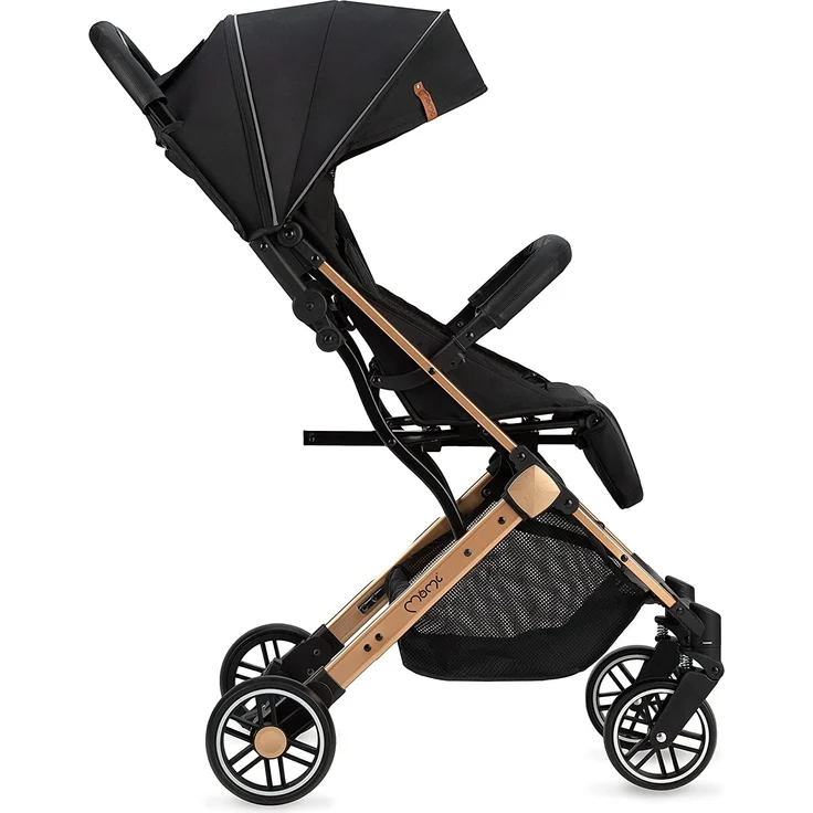 MOMI ESTELLE Kinderwagen für Kinder ab 6 Monat bis zu max. Körpergewicht von 15 kg, H105 x B51 x T75 cm, klappbar auf die Maße H65 x B51 x T21 cm, Gewicht 7,5 kg, 5-Punkt-Sicherheitsgurt – Bild 4