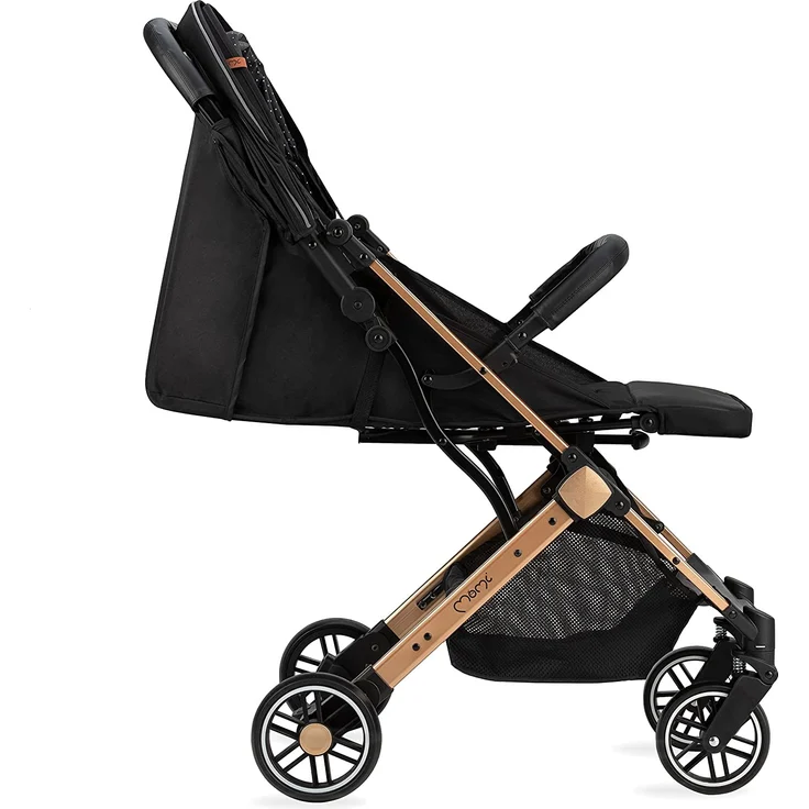 MOMI ESTELLE Kinderwagen für Kinder ab 6 Monat bis zu max. Körpergewicht von 15 kg, H105 x B51 x T75 cm, klappbar auf die Maße H65 x B51 x T21 cm, Gewicht 7,5 kg, 5-Punkt-Sicherheitsgurt – Bild 5