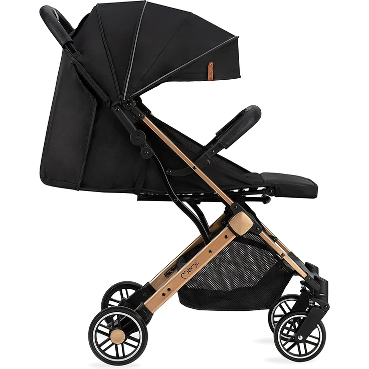 MOMI ESTELLE Kinderwagen für Kinder ab 6 Monat bis zu max. Körpergewicht von 15 kg, H105 x B51 x T75 cm, klappbar auf die Maße H65 x B51 x T21 cm, Gewicht 7,5 kg, 5-Punkt-Sicherheitsgurt – Bild 3