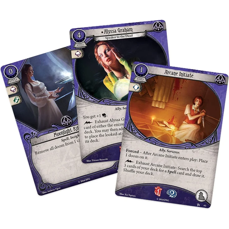 Fantasy Flight Games ACH07 Arkham Horror: The Card: Where Doom Awaits Mythos Pack – Bild 4