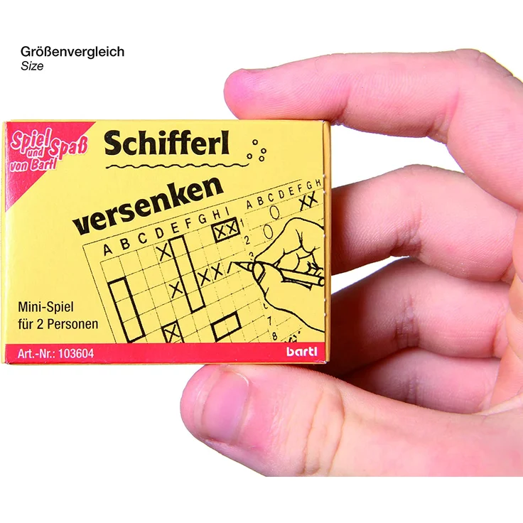 Bartl 500278 9 beliebte Mini-Spiele aus Holz für Erwachsene und Kinder - Preisvergleich – Bild 7