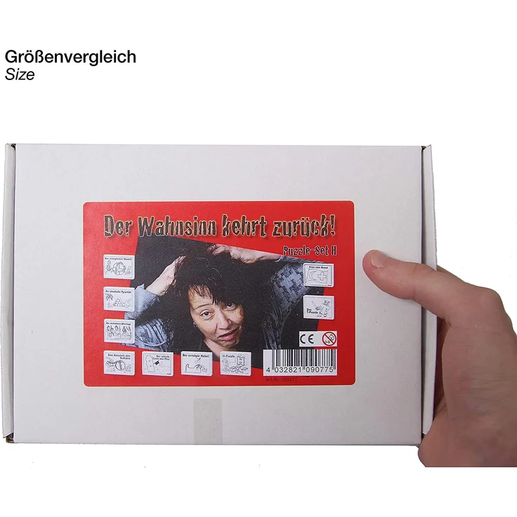Bartl 500278 9 beliebte Mini-Spiele aus Holz für Erwachsene und Kinder - Preisvergleich – Bild 6