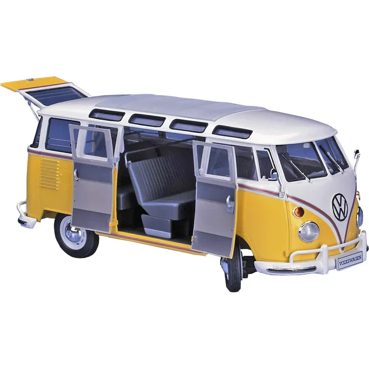 Hasegawa CH48 1/24 Volkswagen T2, 1963, mit Innenausstattung, Mehrfarbig