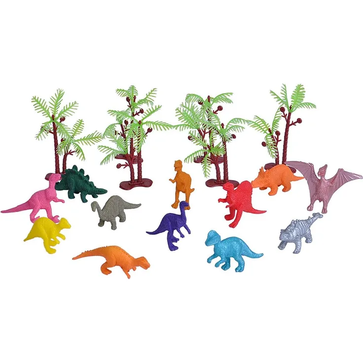 Mini-Spielset Dino junior 18-teilig