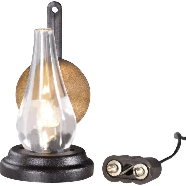 Kahlert Licht 20443 Puppenhauszubehör, schwarz, transparent