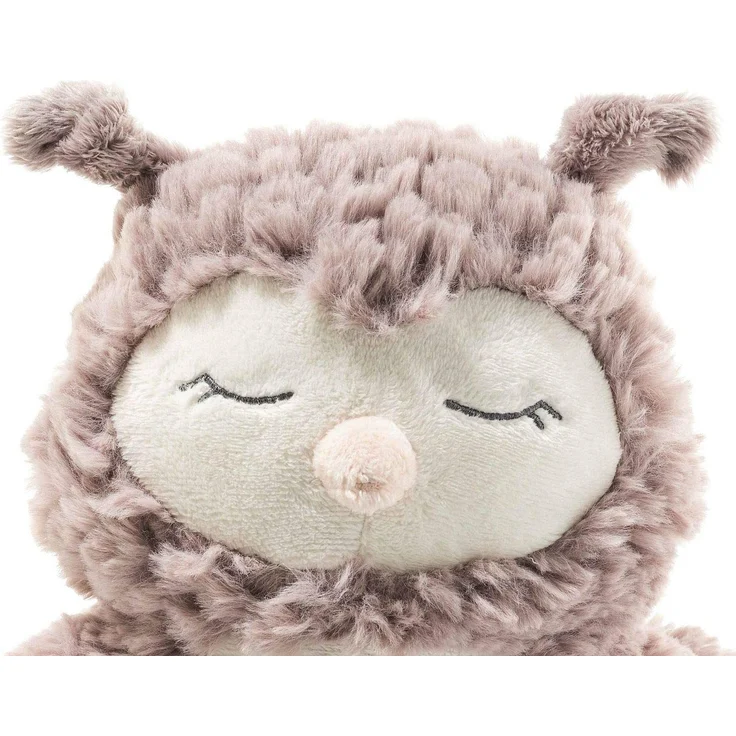 Steiff Ollie Eule - 23 cm - Kuscheltier für Babys - Soft Cuddly Friends - weich & waschbar - rosebraun (241833) – Bild 2