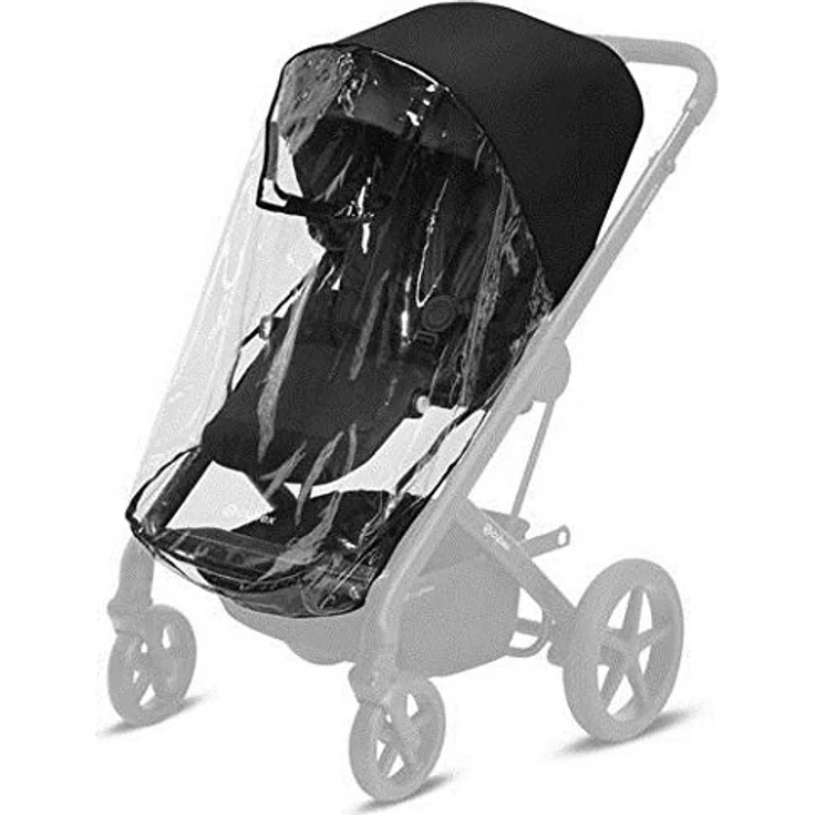 CYBEX Gold Regenverdeck, Für CYBEX Kinderwagen Balios S, Transparent – Bild 4