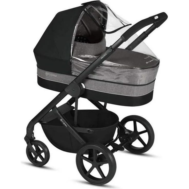 CYBEX Gold Regenverdeck, Für CYBEX Kinderwagen Balios S, Transparent – Bild 3