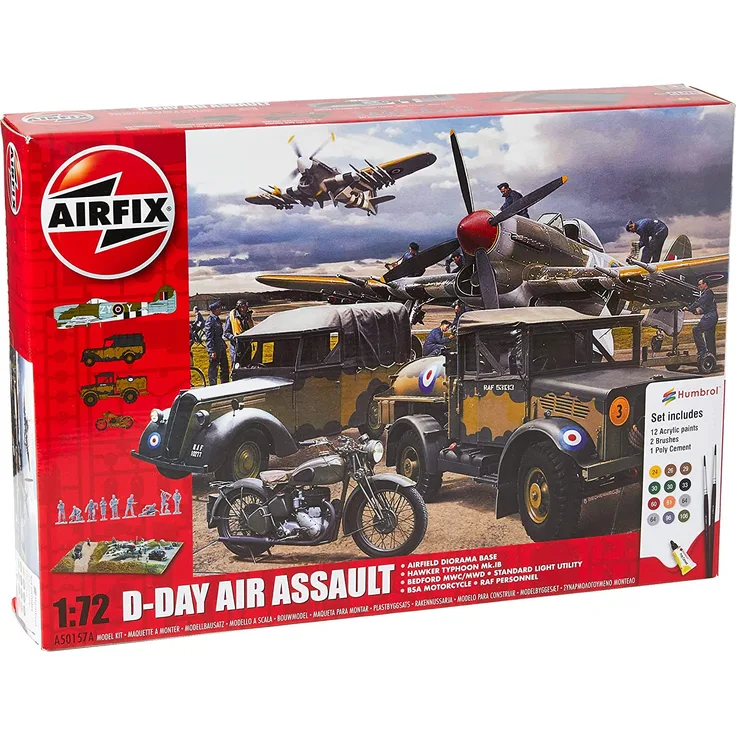 Airfix A50157A D-Day 75th Anniversary Air Assault Gift Set