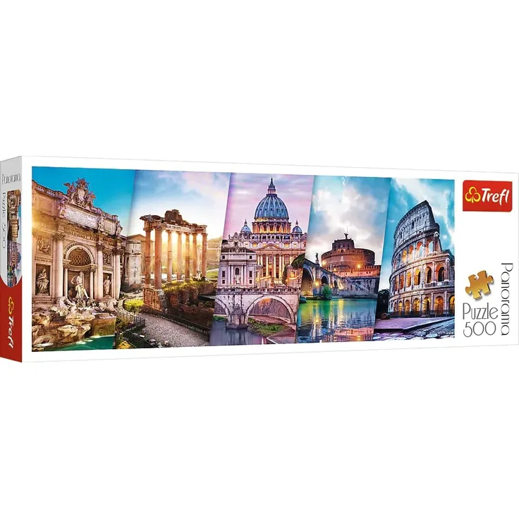 Puzzles - '500 Panorama' - Traveling to Italy