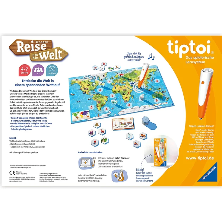 Ravensburger - tiptoi® Unsere Reise um die Welt – Bild 3