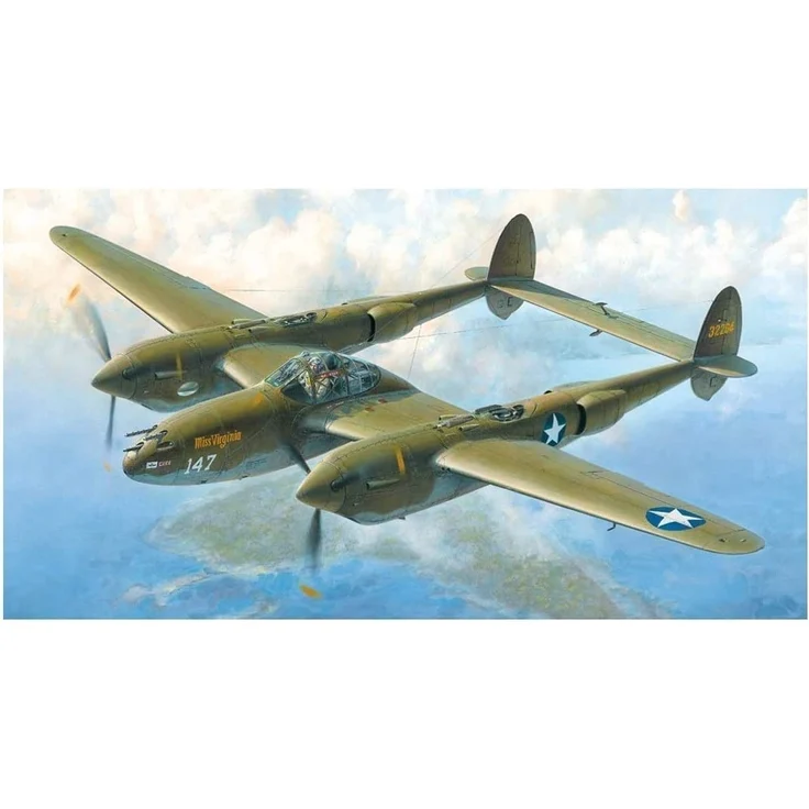 Tamiya 1:48 US P-38 F/G Lightning Plastik Modellbau 300061120 – Bild 15