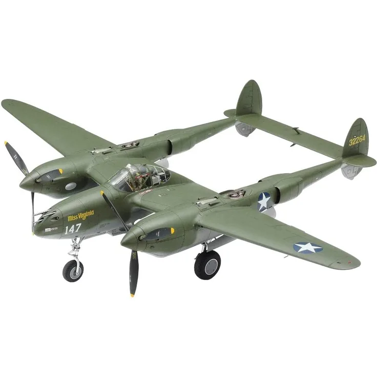 Tamiya 1:48 US P-38 F/G Lightning Plastik Modellbau 300061120