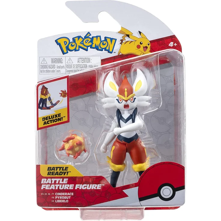 Pokémon - Battle Feature Figur - Liberlo – Bild 7