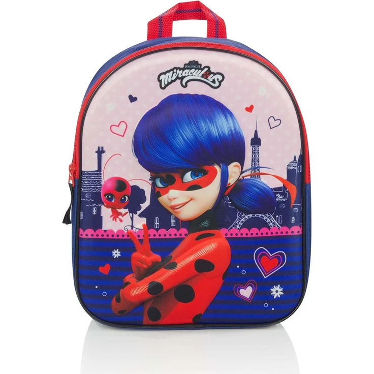 Miraculous Kinderrucksack - Ladybug - Rot und Blau – Bild 2