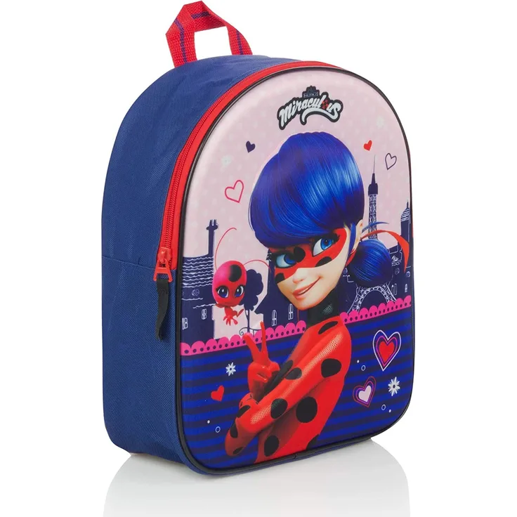 Miraculous Kinderrucksack - Ladybug - Rot und Blau