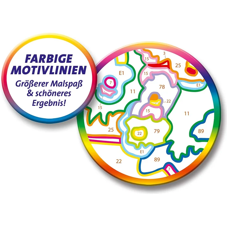 Ravensburger Malen nach Zahlen Süße Hundewelpen – Bild 5