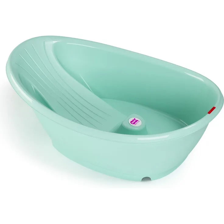 OKBABY Bella - Die gemütliche Badewanne für Neugeborene und Babys von 0-12 Monate - Hellblau, 39231500
