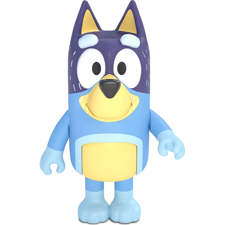 Bluey 4er-Figuren-Set: Bluey und ihre Familie: Bluey, Bingo, Bandit und Chilli; 6,3 - 7,6 cm große Figuren mit beweglichen Gelenken – offizieller Bluey-Sammelartikel - Preisvergleich – Bild 7