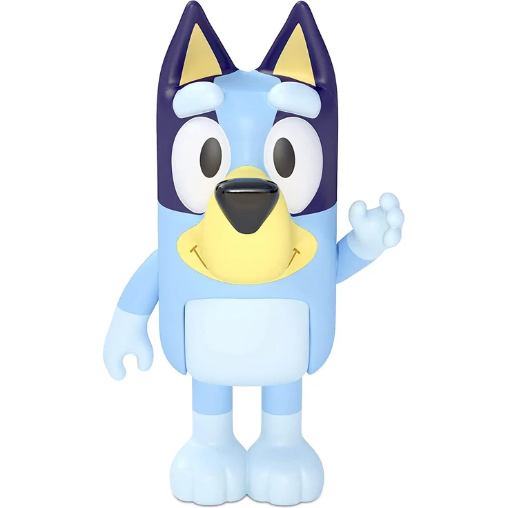 Bluey 4er-Figuren-Set: Bluey und ihre Familie: Bluey, Bingo, Bandit und Chilli; 6,3 - 7,6 cm große Figuren mit beweglichen Gelenken – offizieller Bluey-Sammelartikel - Preisvergleich – Bild 8