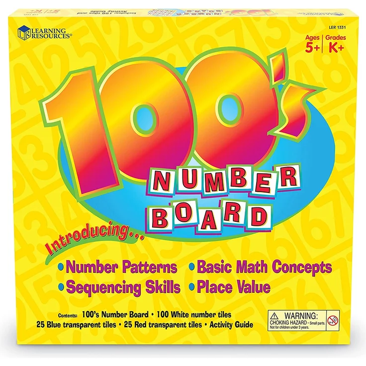 Learning Resources LER1331 Hunderter-Zahlenbrett – Bild 2