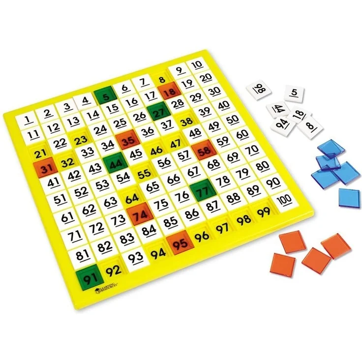 Learning Resources LER1331 Hunderter-Zahlenbrett – Bild 1