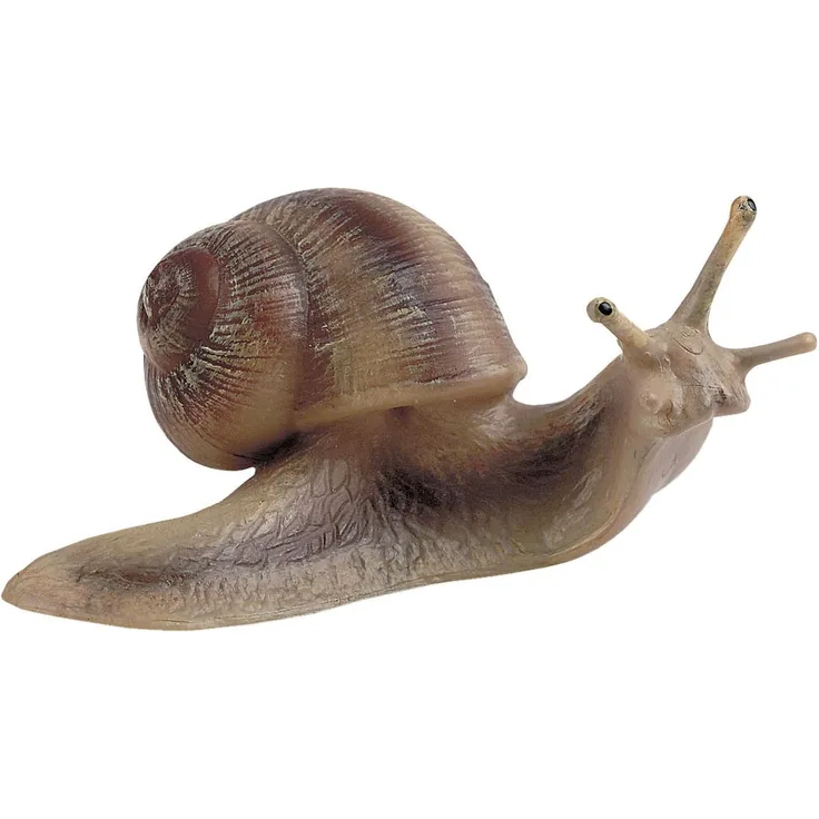 Bullyland 64375 - Spielfigur, Weinbergschnecke, ca. 9 cm groß, liebevoll handbemalte Figur, PVC-frei, tolles Geschenk für Jungen und Mädchen zum fantasievollen Spielen