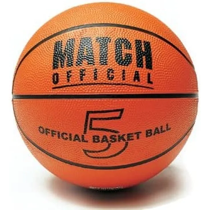 John Match Official 58102 - Basketball, Größe 5, 470gr