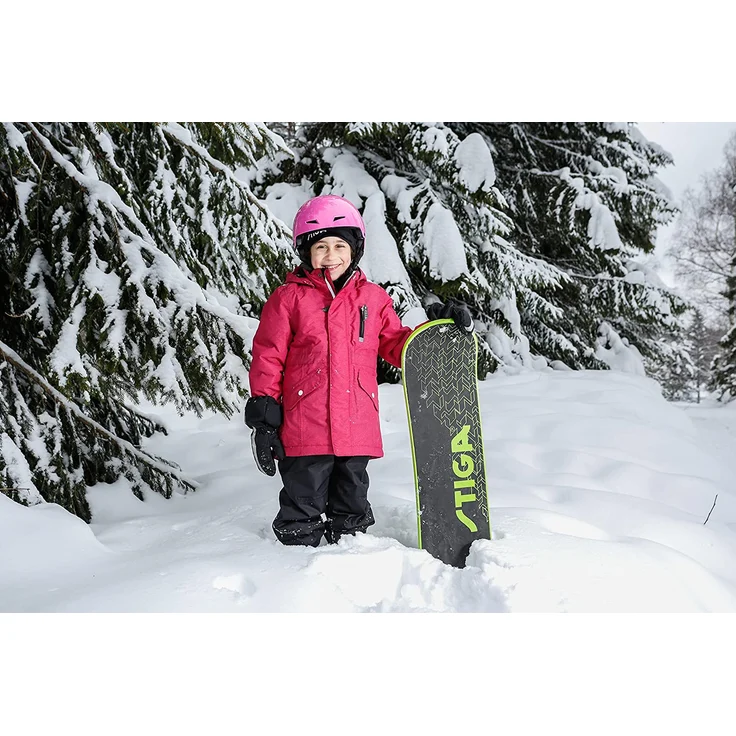 Stiga Snow Skate Green/Black Skateboarding Auf Schnee, One Size – Bild 5