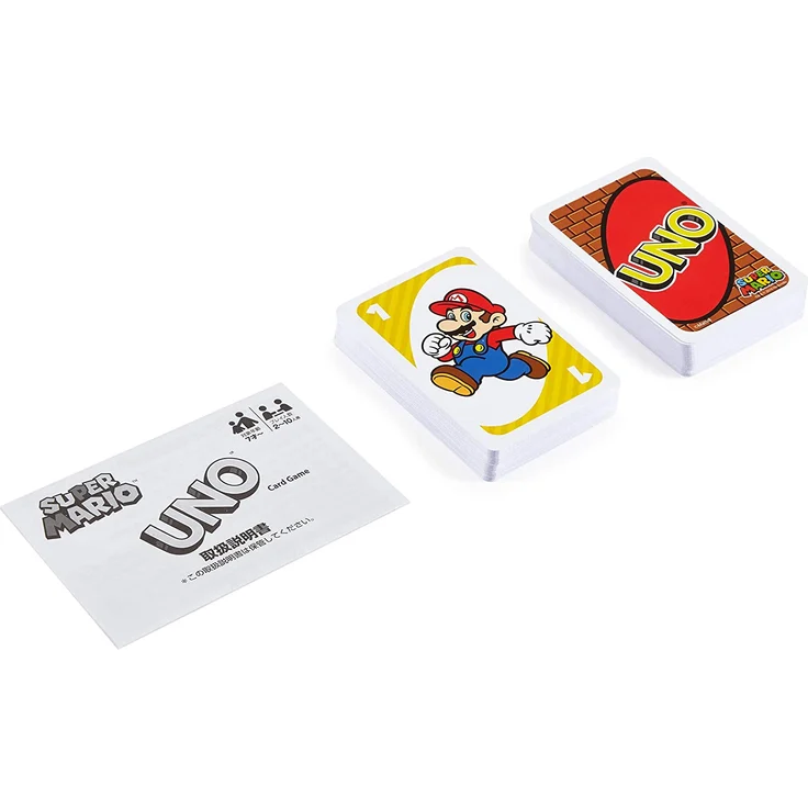 Mattel Games DRD00 - UNO Super Mario Kartenspiel, geeignet für 2 - 10 Spieler, Kartenspiele und Kinderspiele ab 7 Jahren – Bild 7