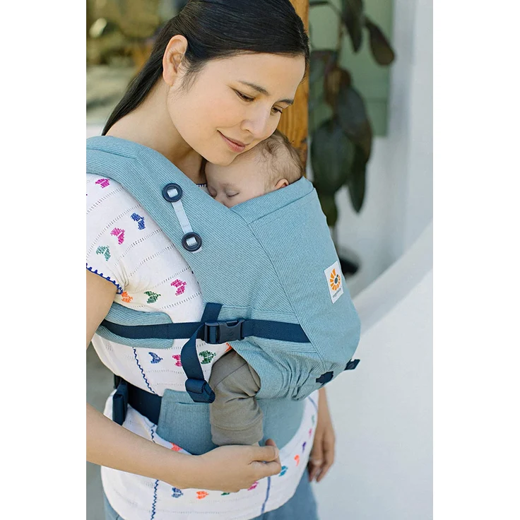 Ergobaby 'Adapt' Babytrage Heritage Blue – Bild 6