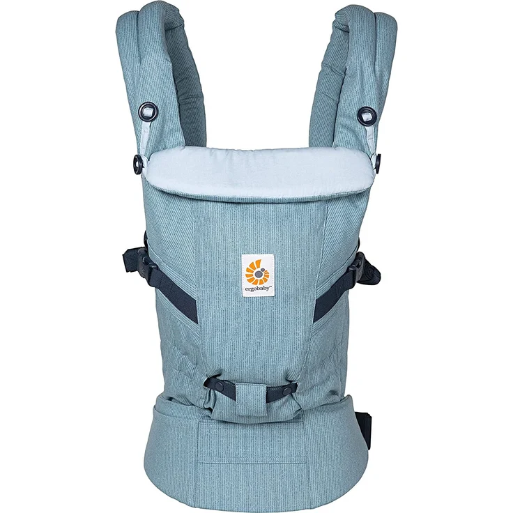 Ergobaby 'Adapt' Babytrage Heritage Blue – Bild 1