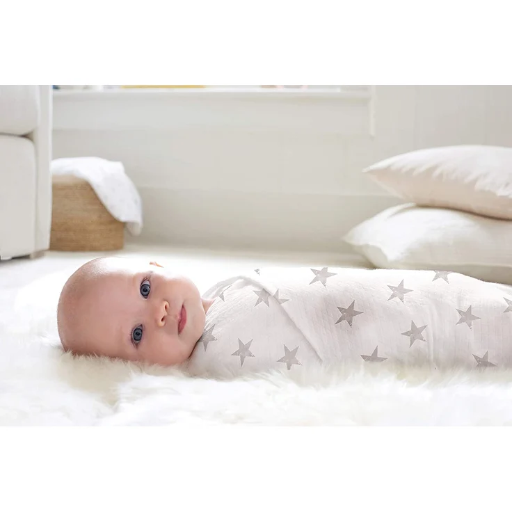 aden + anais 4-er Pack Pucktücher 'dusty' 112cm X 112cm – Bild 3