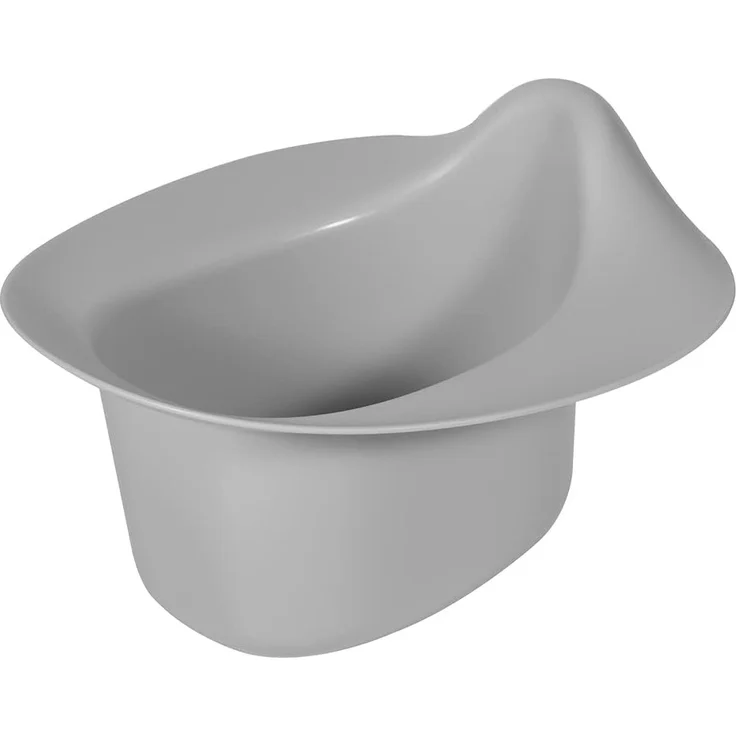 Kindsgut Abhaltetöpfchen für Babys, Babytopf WC/Klo, hochwertige Qualität und dezente Farben, abhalten und windelfrei, Dunkelgrau – Bild 6