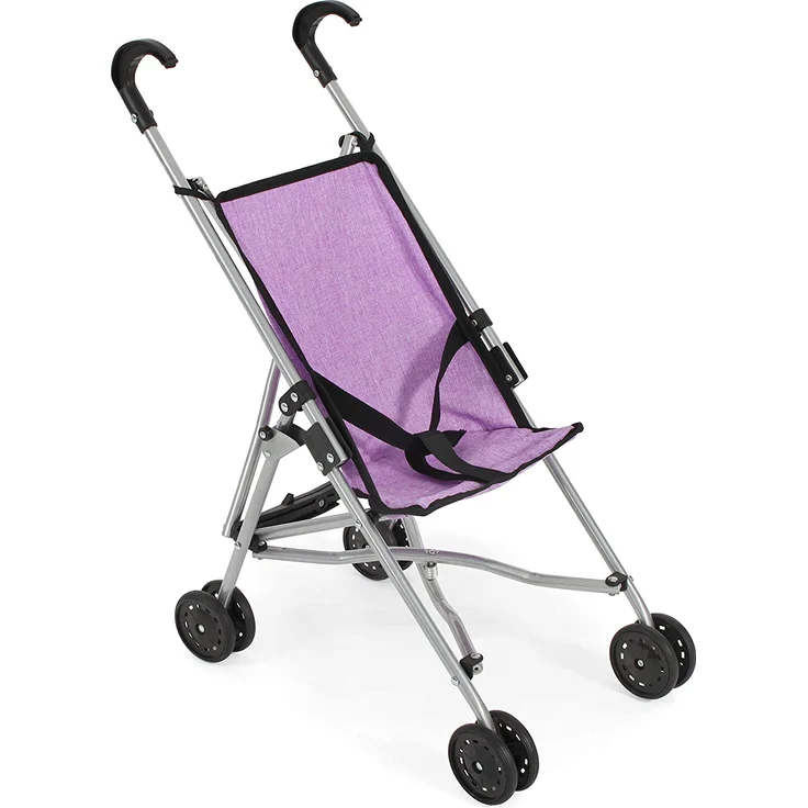 Bayer Chic 2000 Puppenwagen Mini-Buggy in melange lila – Bild 1