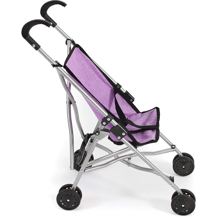 Bayer Chic 2000 Puppenwagen Mini-Buggy in melange lila – Bild 2