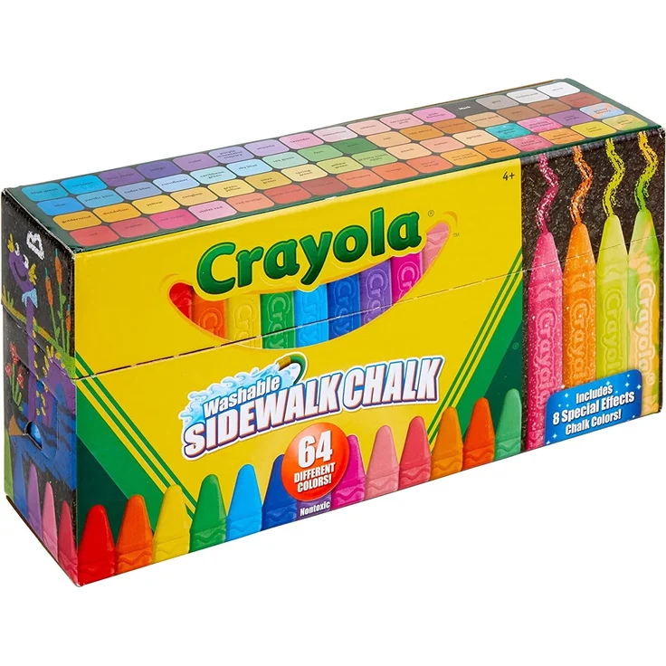 Crayola 720201 Washable Sidewalk Chalk – Bild 3